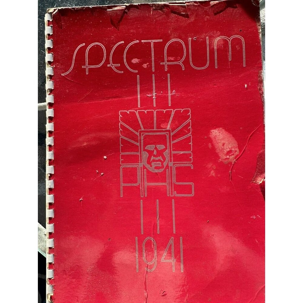 Parma Ohio Schaaf High School Yearbook 1941 "Spectrum" 41 Parma, Ohio